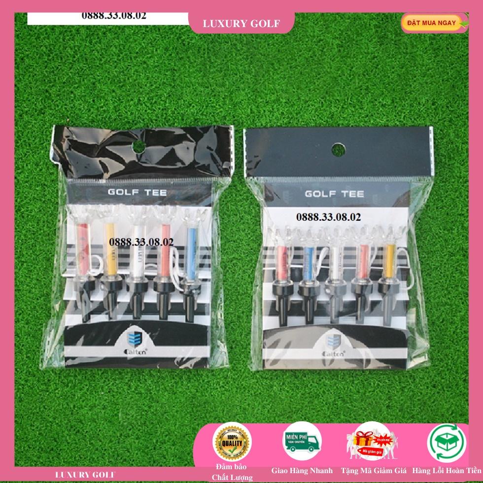 Hộp 5 Cái Giá Đỡ Bóng, Tee Golf Nam Châm 79 / 90mm Chuyên Dụng