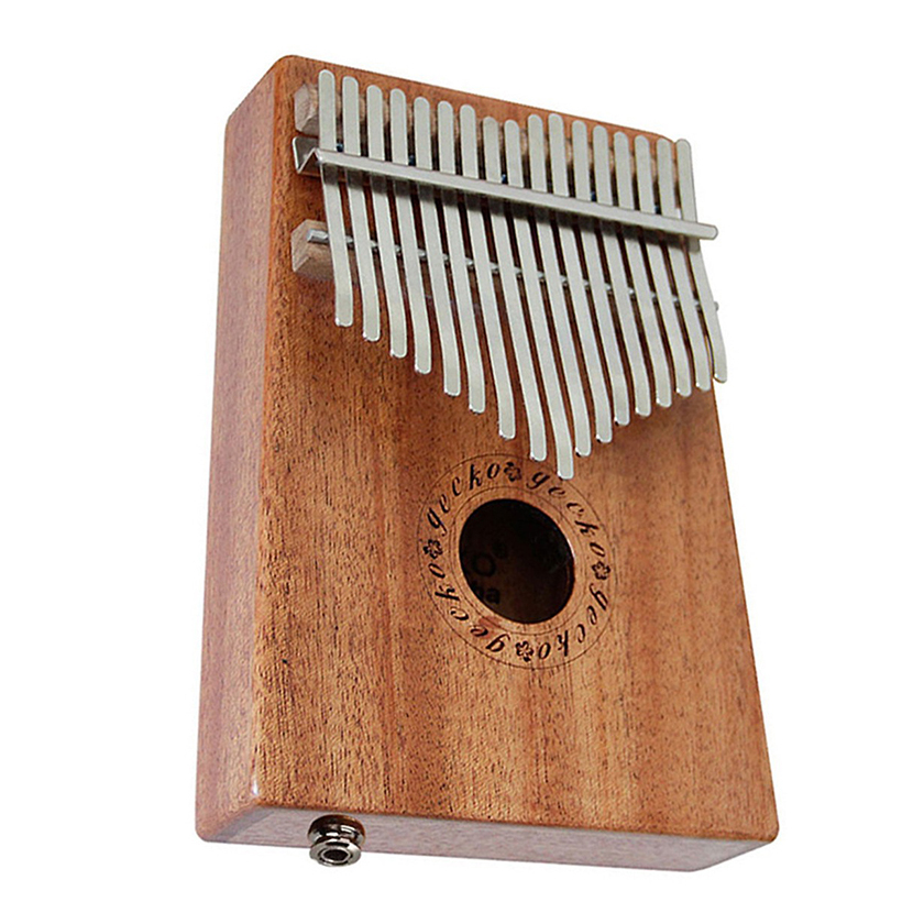 Đàn Kalimba 17 Phím Gỗ Mahogany Gecko K17MEQ Tặng Kèm Khóa Học Miễn Phí