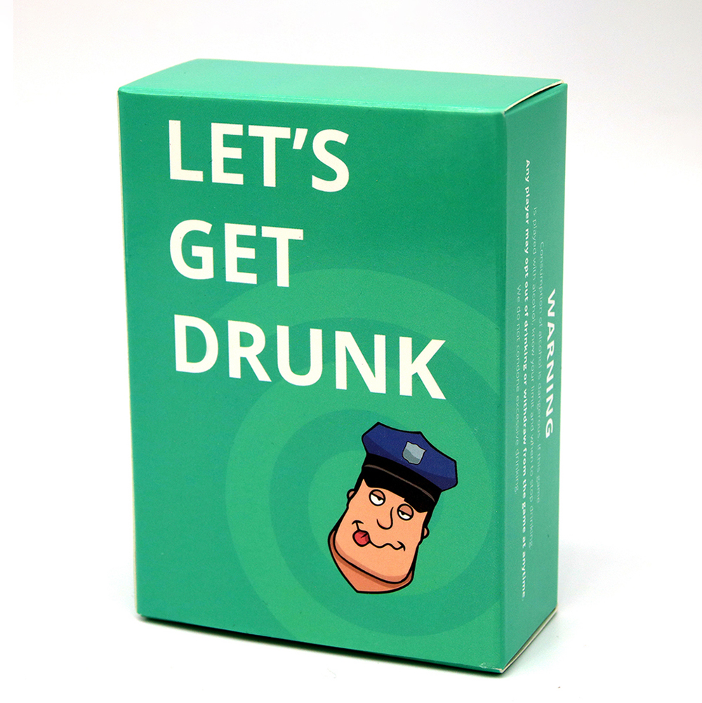 Bộ Bài Board Game Let's Get Drunk Dành Cho Nhóm Bạn Tiệc Tùng Uống Bia