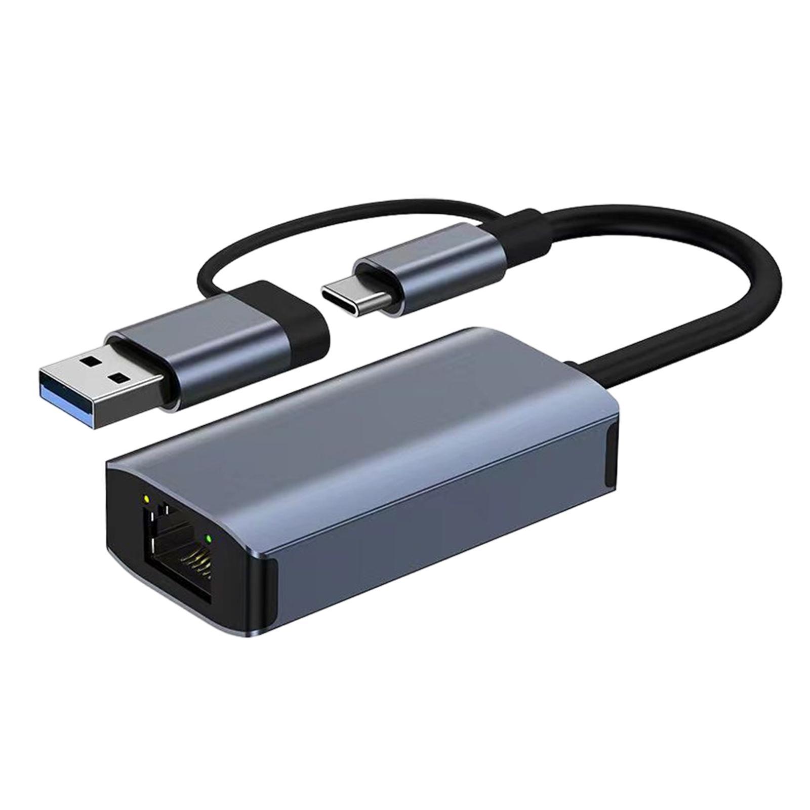 USB Adapter Replacement USB Network Adapter Portable for Laptop PC