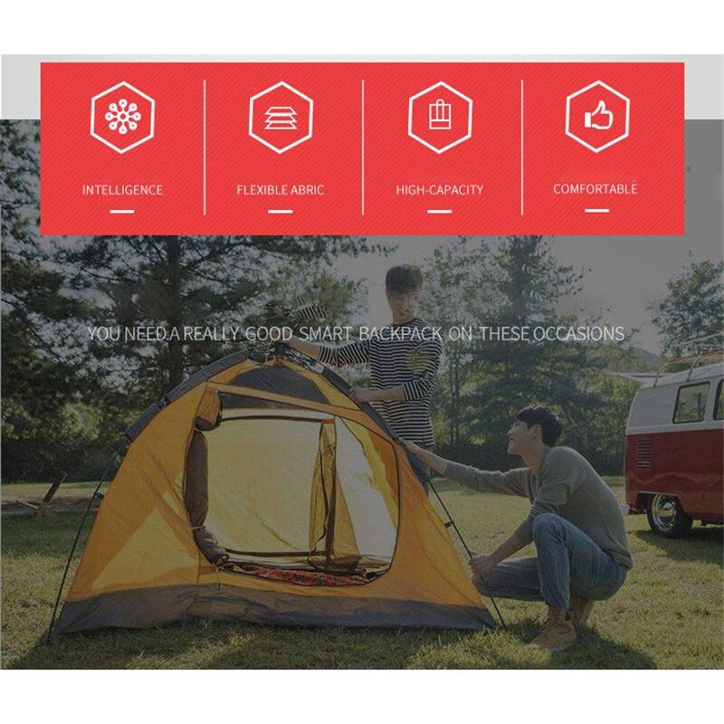 Outdoor Camping Tent Nail Bag Storage Accessories Hammer Wind Rope Tent Pegs Nail Oxford Cloth Storage Bag