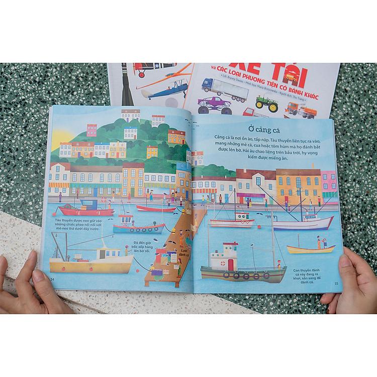 Sách Khám phá các phương tiện vận chuyển trên thế giới