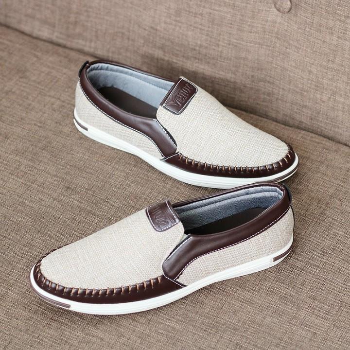 Giày lười vải bố XL12