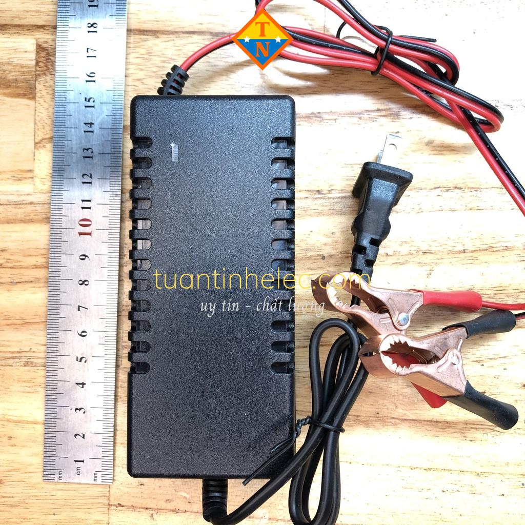 Sạc bình ắc quy ô tô, xe máy 12V/3A 20Ah-40Ah # sạc acquy