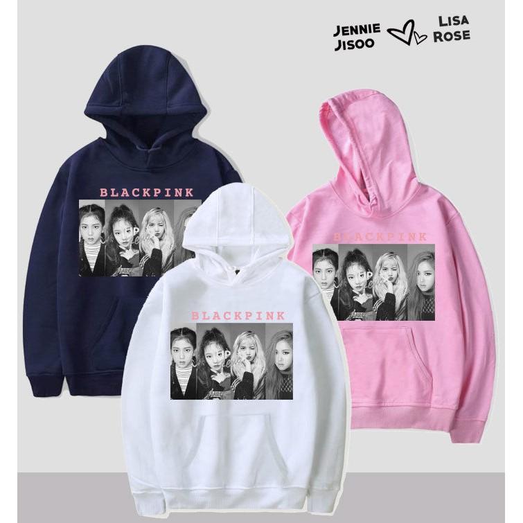 Áo Hoodie nữ hoodie in hình Blackpink Jennie Jisoo Lisa Rose