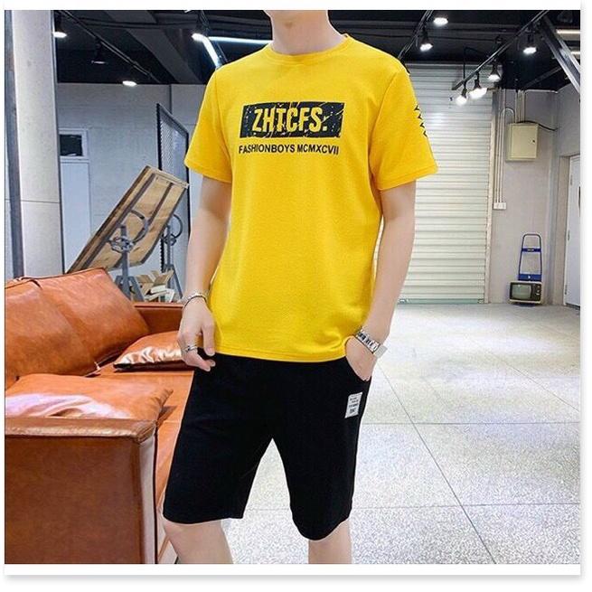 SET BỘ THUN HÈ THỂ THAO NAM CỰC CHẤT , SIÊU HOT HÈ 2021 MẪU MỚI NHẤT HIỆN NAY LANA FASHION