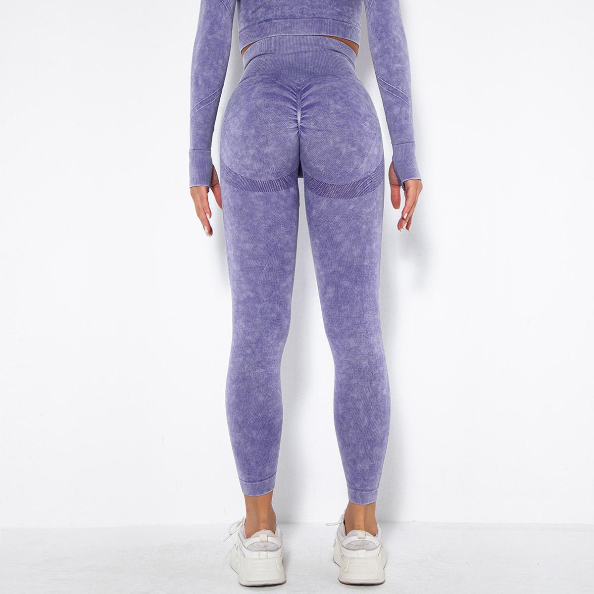 Tập Yoga Mới Quần Nữ Quần Legging Thể Dục Nylon Cao Cấp Quần Dài Nữ Hông Đẩy Lên Quần Áo Tập Gym Quần Áo