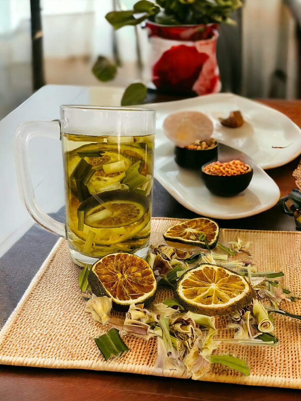Trà cam sả Mộc Lan (hũ 100g)
