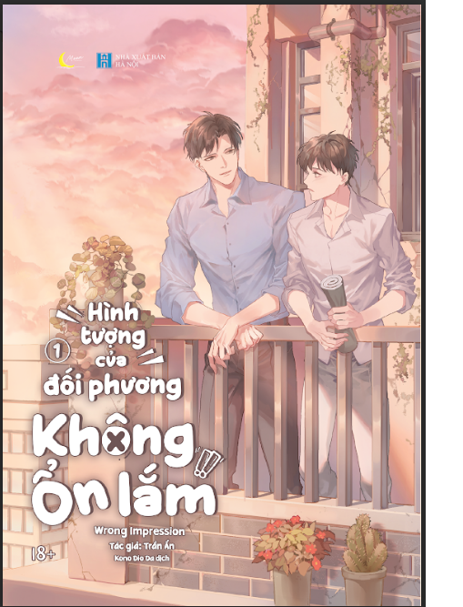 Hình Tượng Của Đối Phương Không Ổn Lắm  Tập 1.  Bản đặc biệt : Bookmark , Poster A4 , móc khóa dẻo