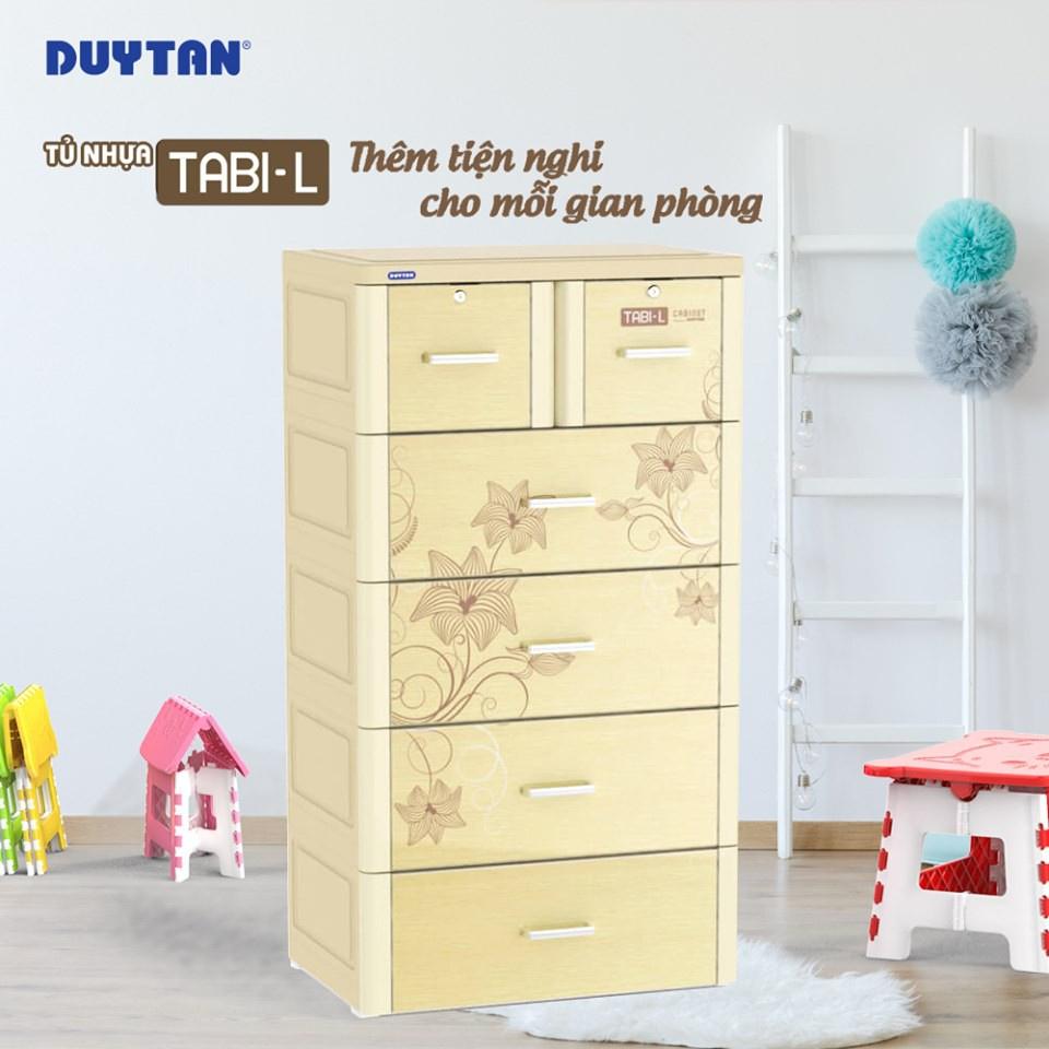 Tủ nhựa Duy Tân TABI L 5 ngăn