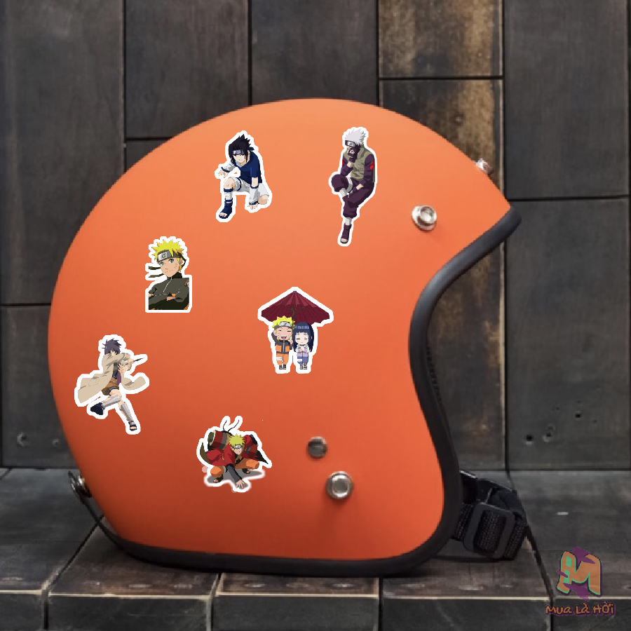 Miếng dán Stickers chủ đề Naruto