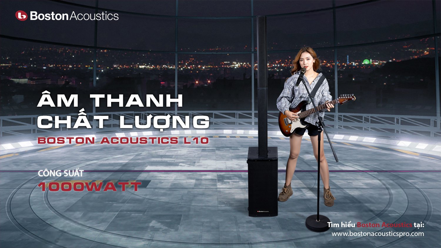 LOA Boston Acoustics L10 HÀNG CHÍNH HÃNG NEW 100%