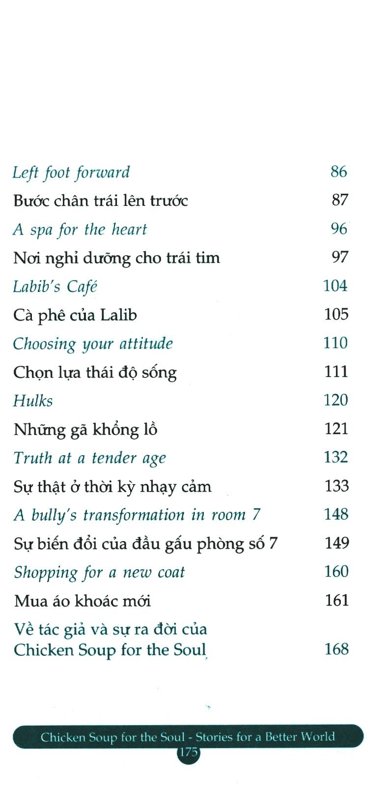 Chicken Soup For The Soul Stories For A Better World 19 - Tin Vào Ngày Mai