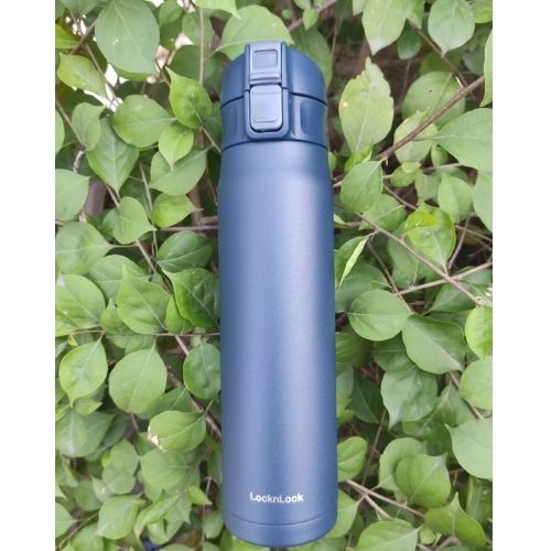 Bình Giữ Nhiệt Lock&amp;Lock LHC6150NVY 480ML- Màu Xanh Navy Làm Bằng Thép Không Gỉ