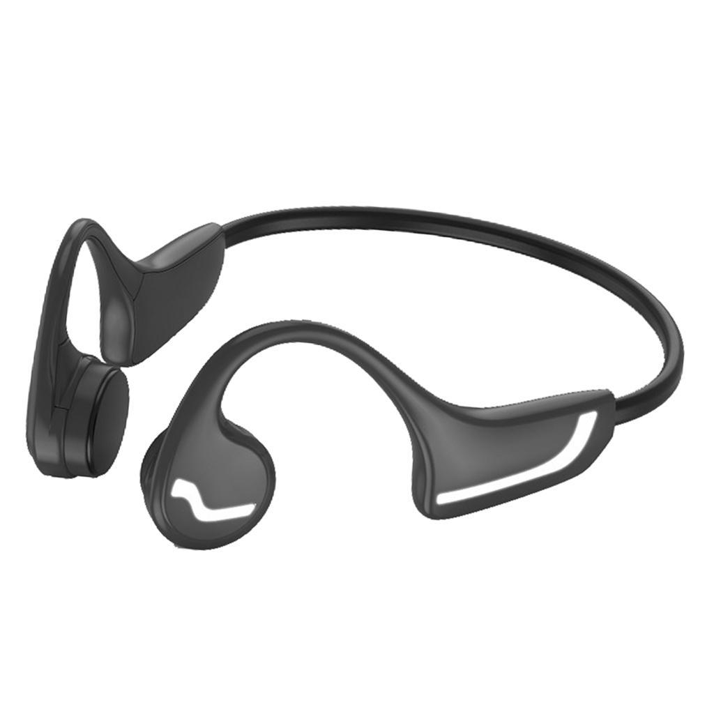 Bluetooth Bone Conduction Headphones Waterproof Music Earphone Ear Hook