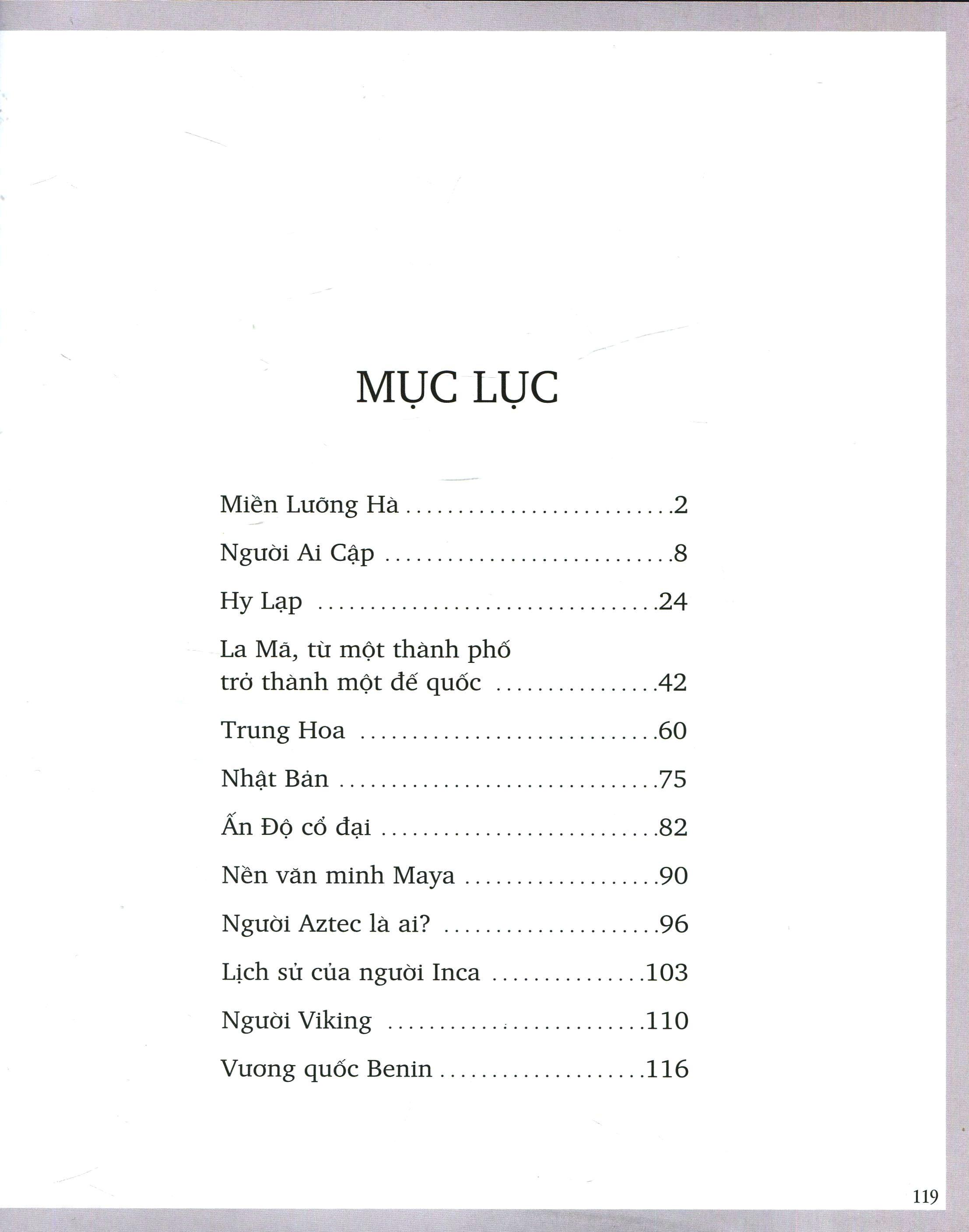 Các Nền Văn Minh Cổ Đại