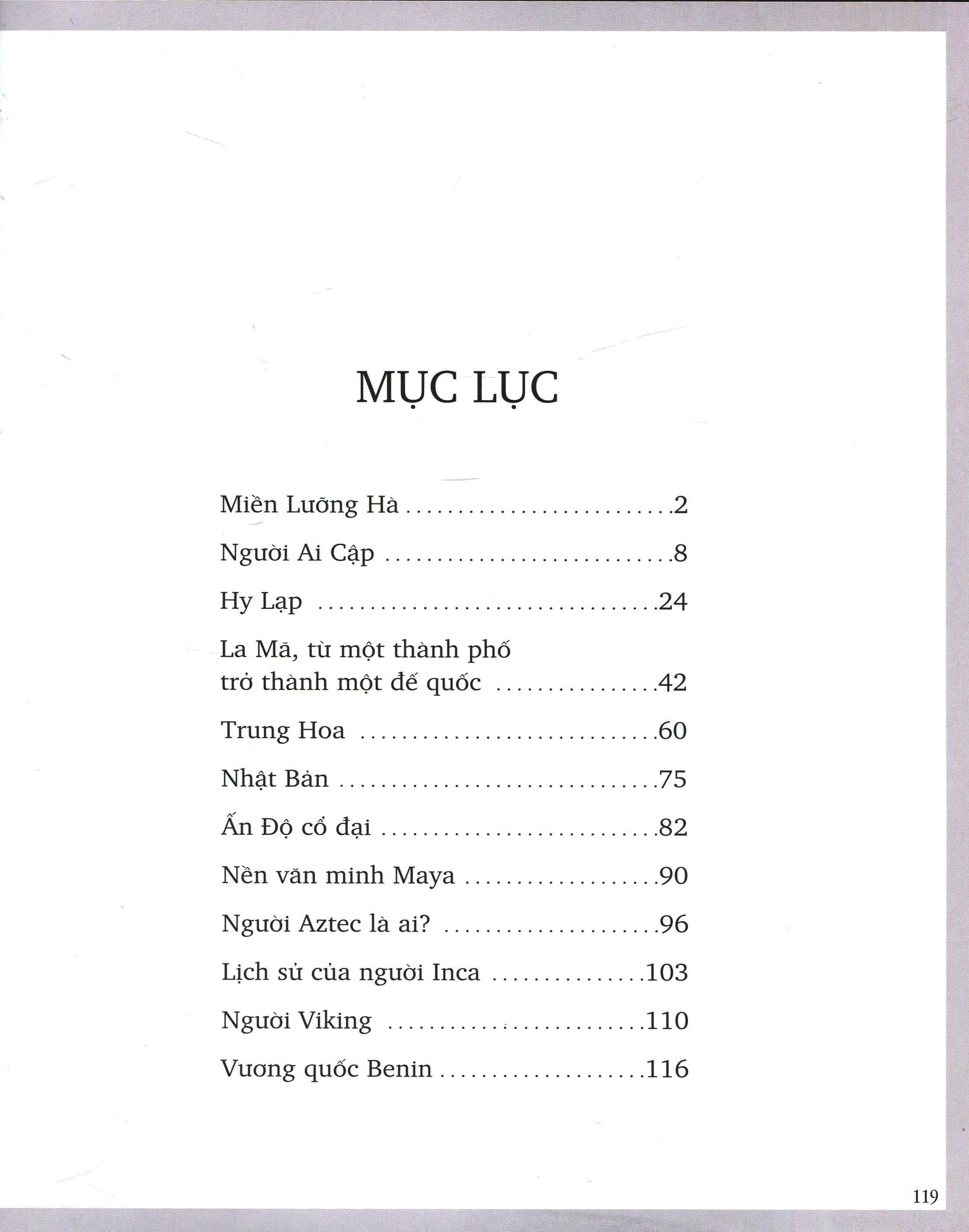 Các Nền Văn Minh Cổ Đại (Tái Bản 2020)