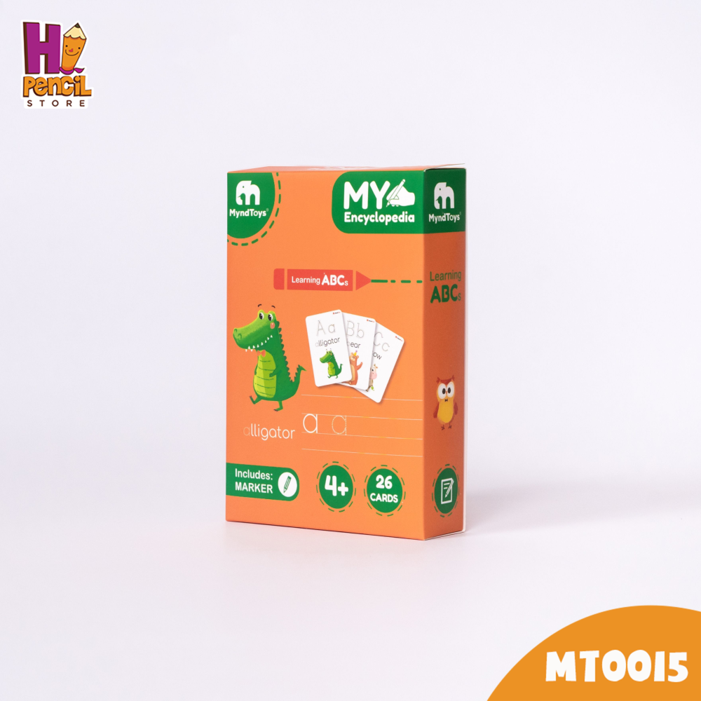 Đồ Chơi Giáo Dục MyndToys Thẻ Tập Viết Chữ Cái My Encyclopedia - Learning ABCs