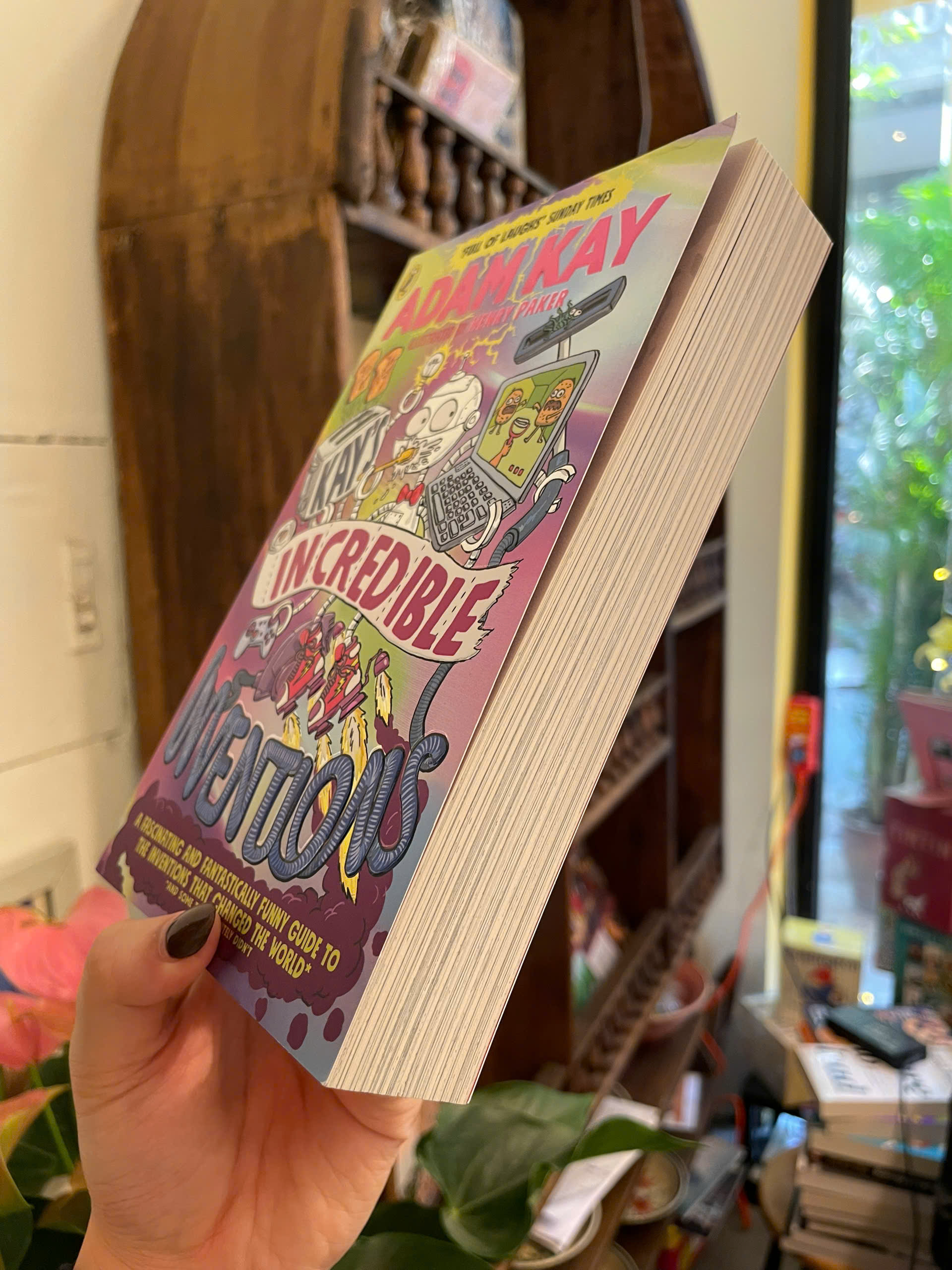 Sách - Kay’s Incredible Inventions by Adam Kay | Science Children’s Book / Ngoại văn Thiếu nhi