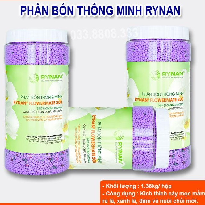 Phân Thông Minh 31-8-8 chuyên dùng kích thích cây nảy mầm, dâm chồi cho hoa lan cây cảnh