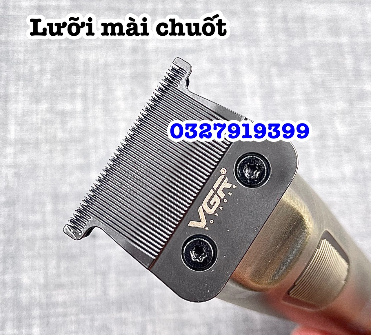 Tông đơ viền cao cấp VGR 901 tăng tốc - có màn hình