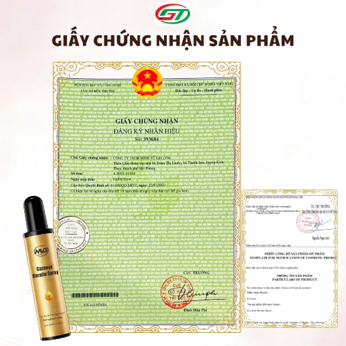 Xịt Dưỡng Tóc Cazoova Keratin Spray 200ml - Dưỡng Ẩm, Giúp Tóc Bóng Mượt, Ngăn Gãy Rụng
