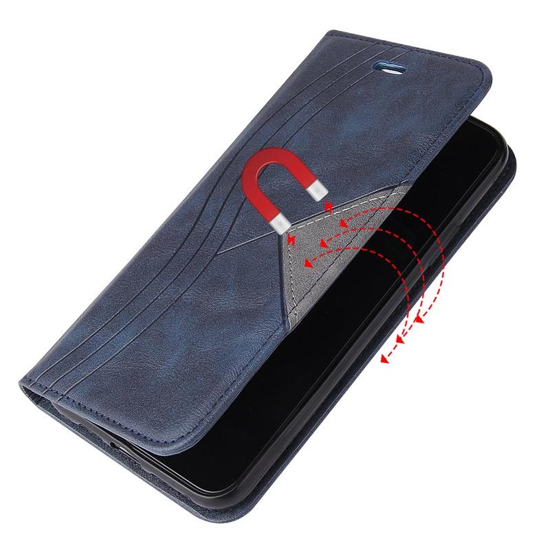 Bao da điện thoại nắp lật có ngăn đựng thẻ thiết kế đơn giản dành cho iPhone 13 Mini 13 Pro Max