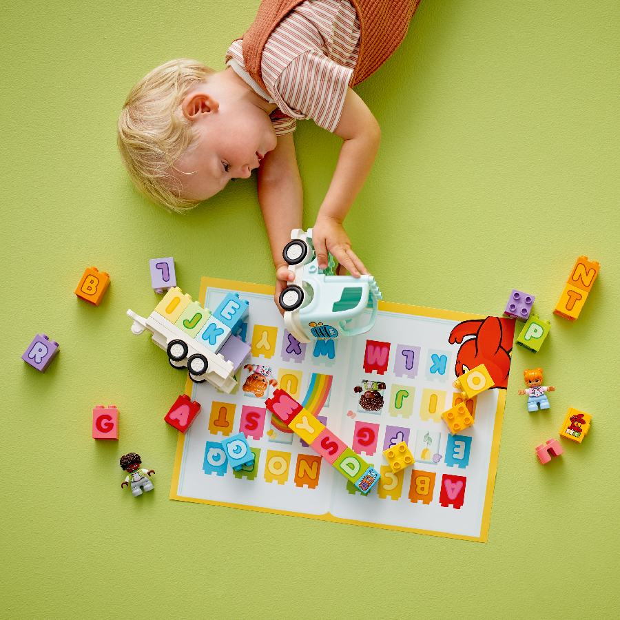 Đồ Chơi Lắp Ráp Đoàn Tàu Học Chữ LEGO DUPLO 10421