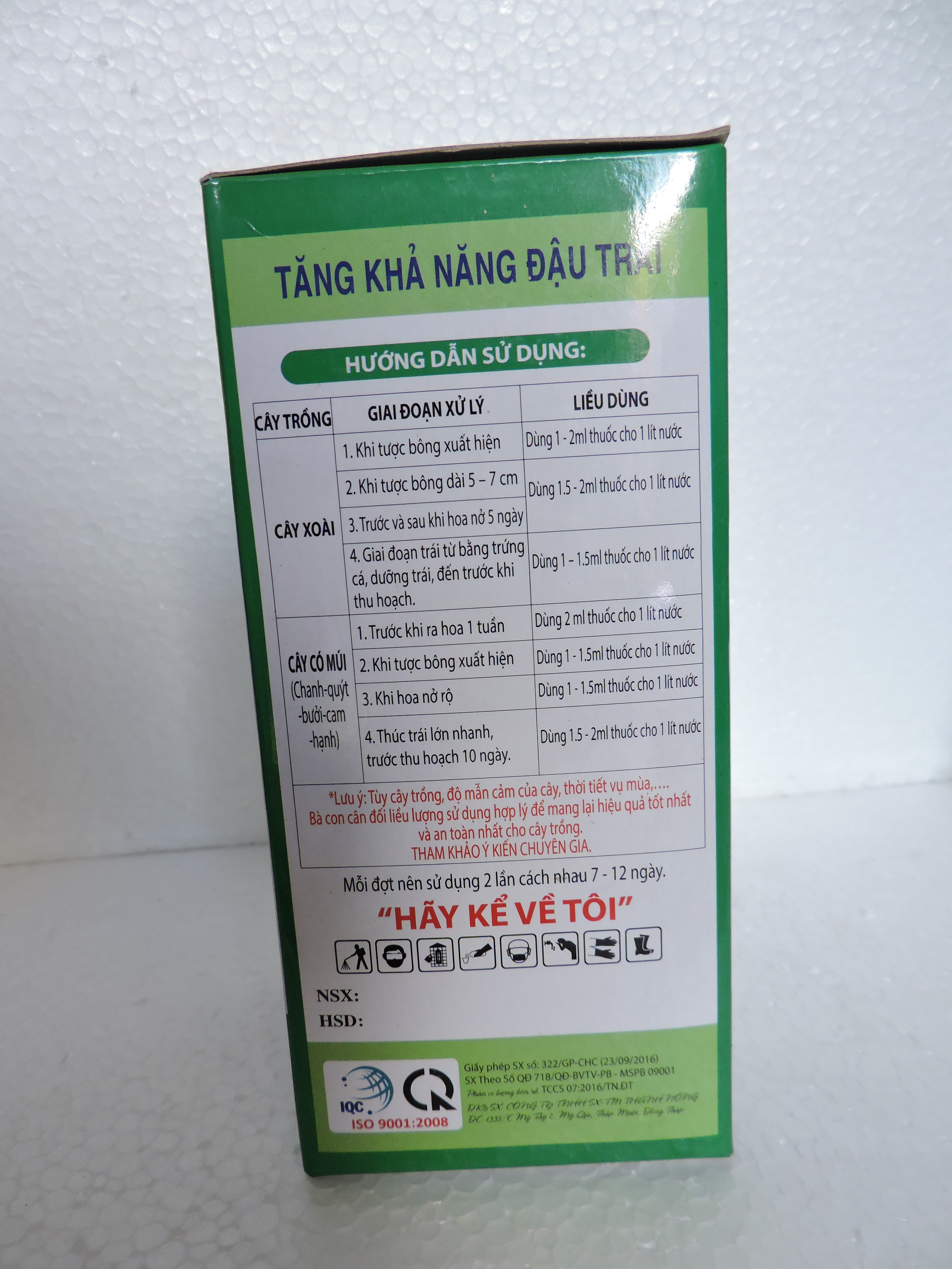 Phân Bón lá Vi Lượng CanxiBo - Ga,  CANXI - BO GA3 Ra hoa đồng đều, Hoa To, Đẹp, Tăng khả năng thụ phấn, Chống rụng hoa trái, Chống nứt thân, vàng lá, chống khô cành, suy cây