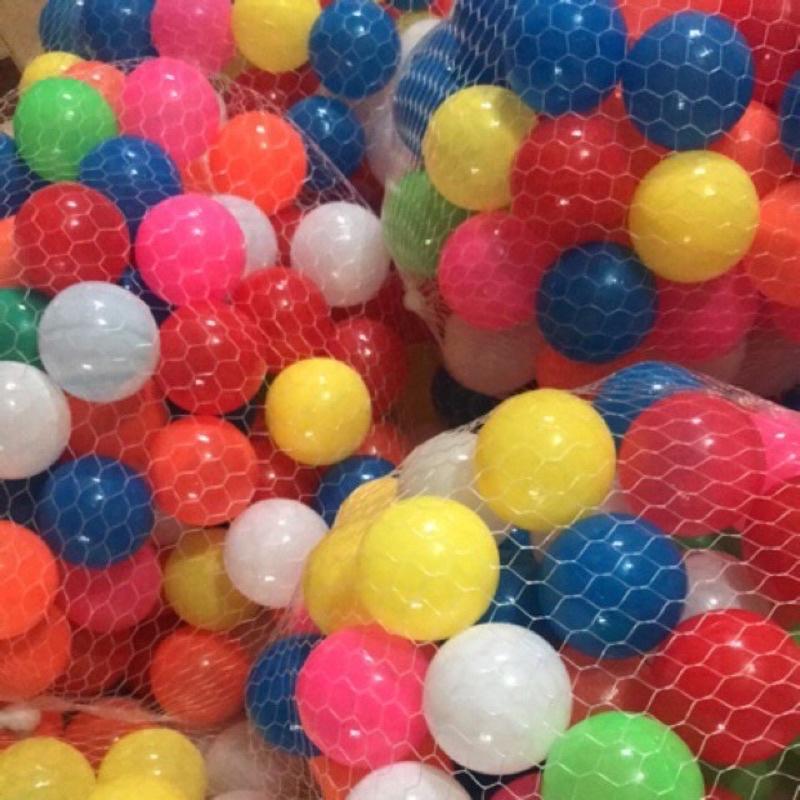 Túi 100 quả bóng nhựa cho bé vui chơi(hàng cao cấp)