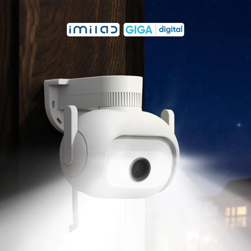 Camera giám sát Imilab EC5 xoay 360 độ, nhìn xuyên đêm, kết nối app Mihome - Camera giám sát ngoài trời - Hàng nhập khẩu