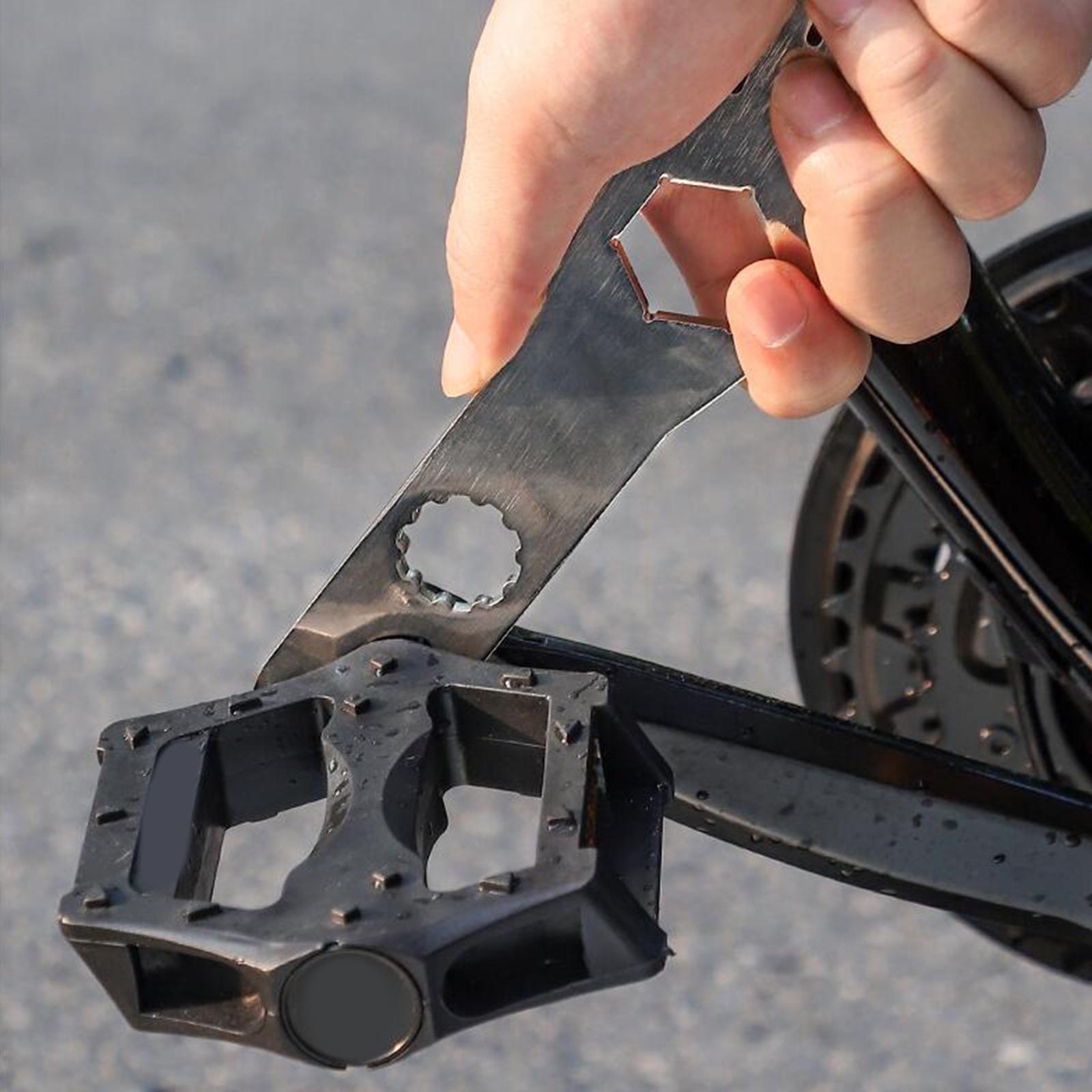 Mountain Bike Pedal Remover Wrench Maintenance Parts Accessories Repair Tool