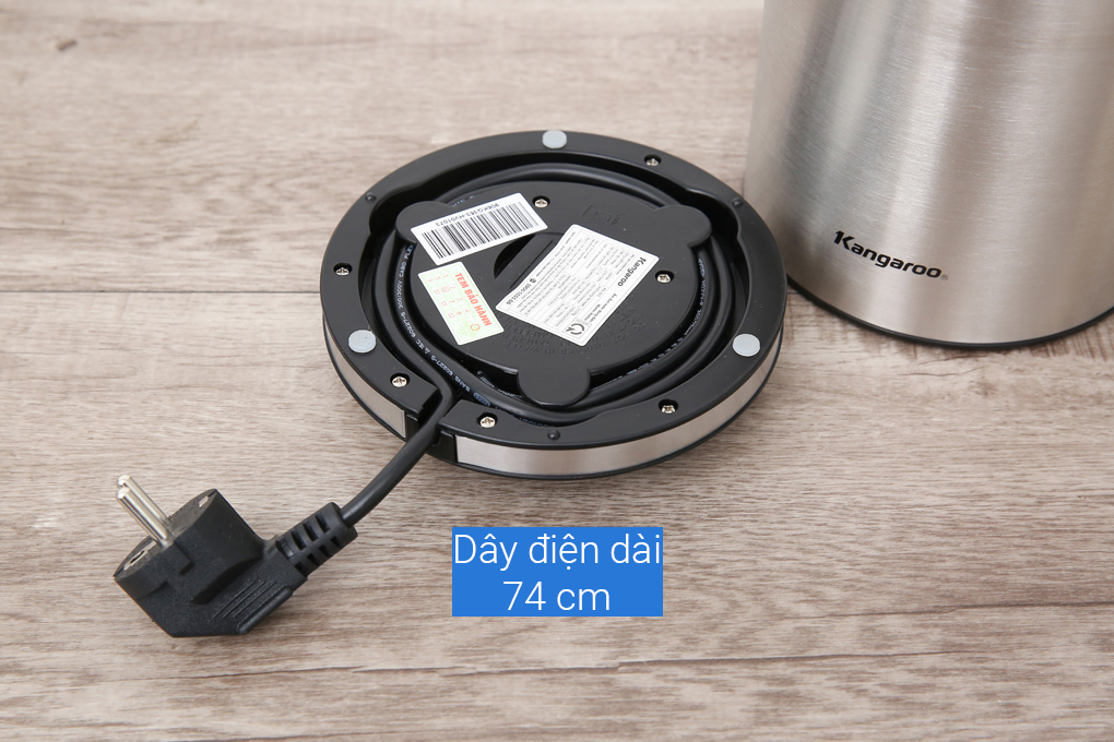 Bình đun siêu tốc 1.7 lít Kangaroo KG353  - Hàng chính hãng