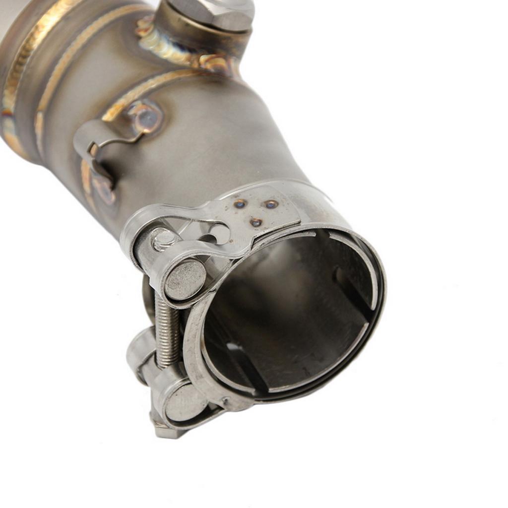 Motorcycle Middle  Connecting Exhaust Pipe Tube for  ER6N