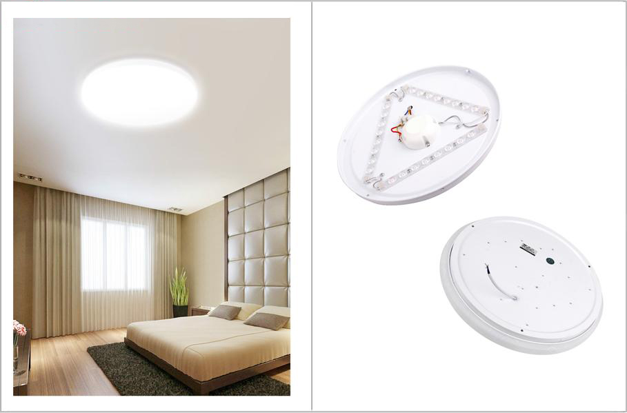 Đèn LED ốp trần 24W đổi màu Kosoom OP-KS-FQ-24-DM