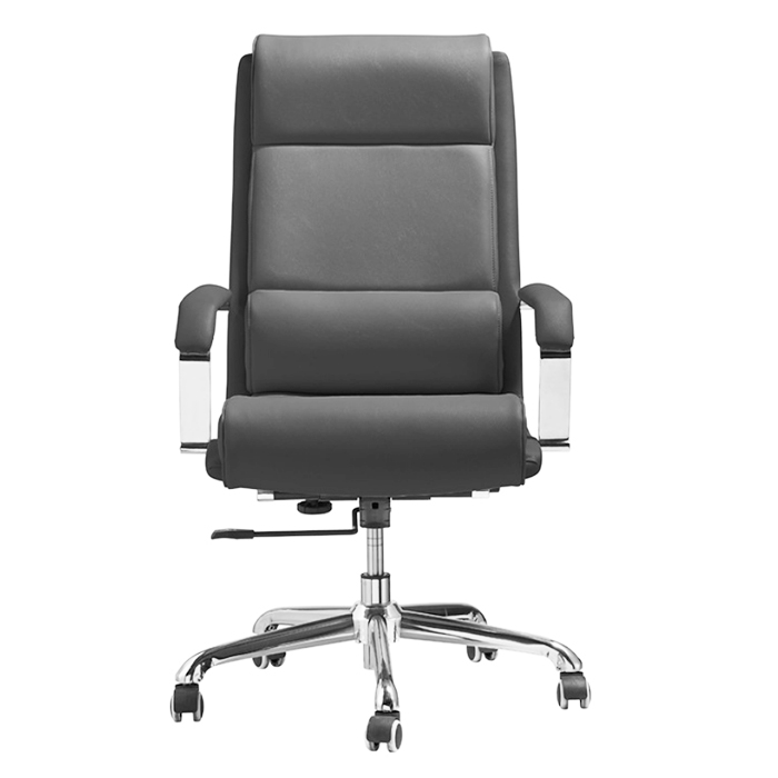 Ghế da Giám đốc màu đen CM4417-P Chân xoay dễ dàng di chuyển lưng cao vững chãi hiện đại cao cấp tại TpHCM
