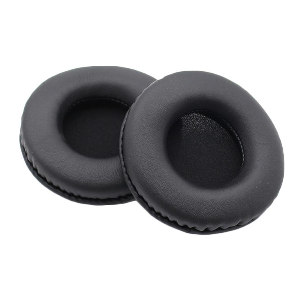 Headphone Ear Pads Cushions Replacement for , Black+Orange