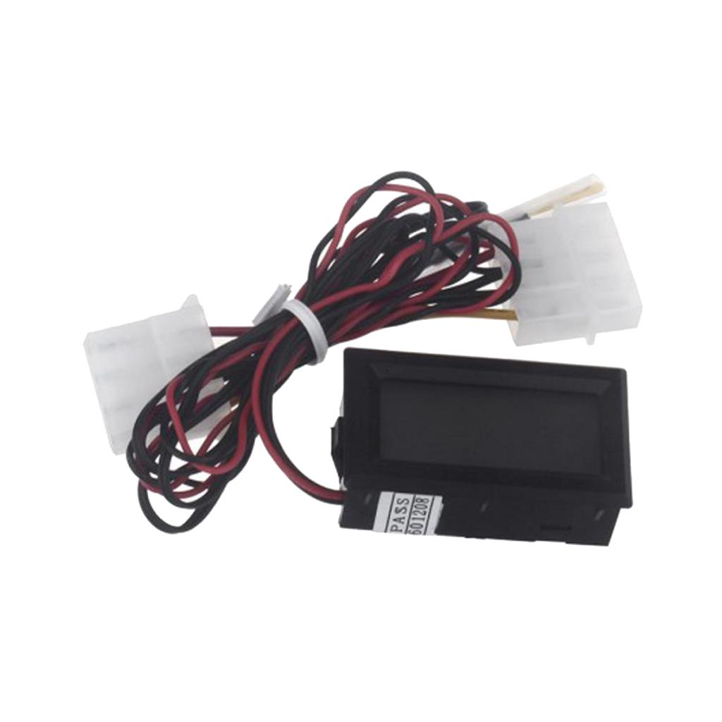 LED LCD Screen Digital Thermometer Temperature Meter Gauge C/F