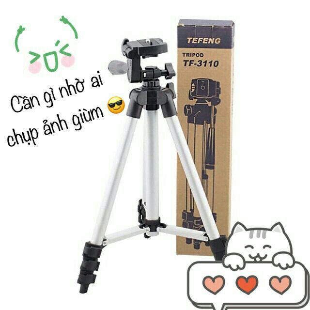 Bộ chân chụp ảnh Tripod &amp; Remote điều khiển