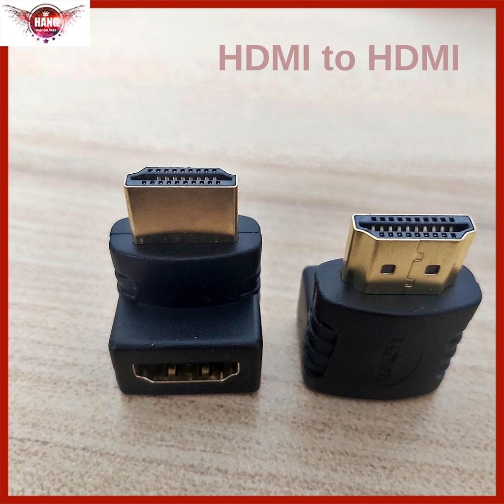 Đầu chuyển HDMI ra HDMI cái góc 90 độ 1080p - Hồ Phạm