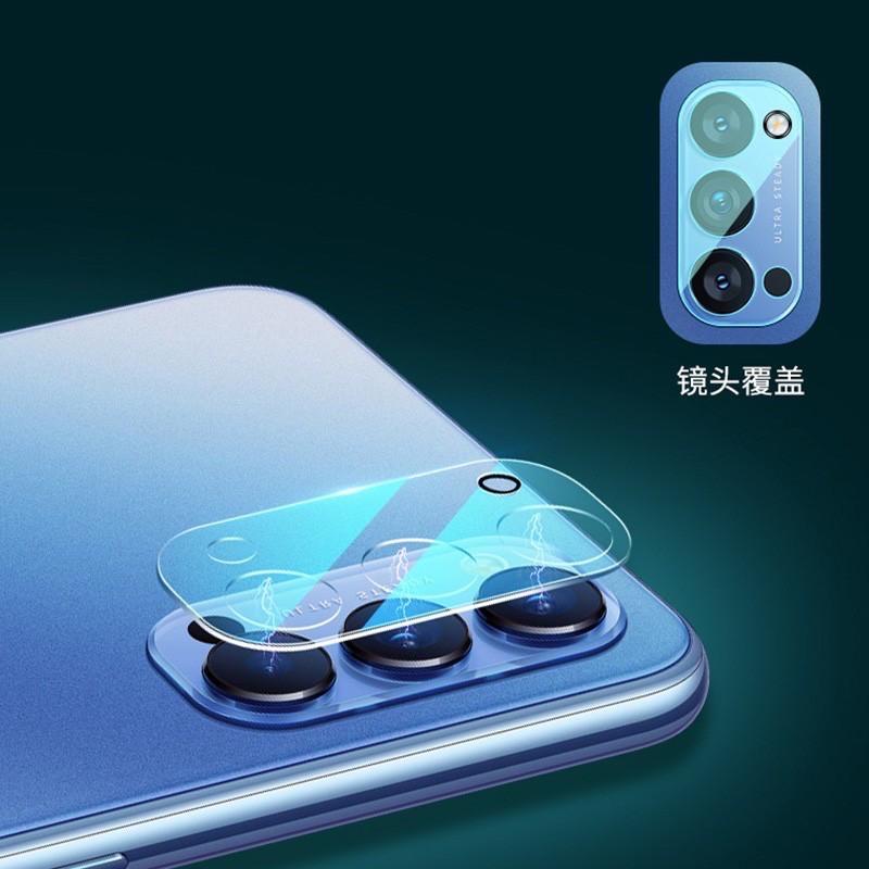 Kính cường lực dẻo Bảo vệ Camera dành cho OPPO Reno 5 / Reno 4 Bảo vệ camera tránh qua đập , chống trầy xước tiệt đối