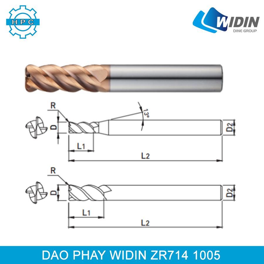 Dao phay Widin ZR714 1005