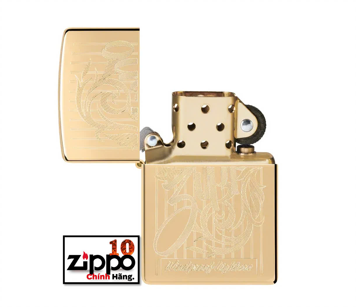 Zippo 46568 Swirling Filigree Design - Chính hãng 100%
