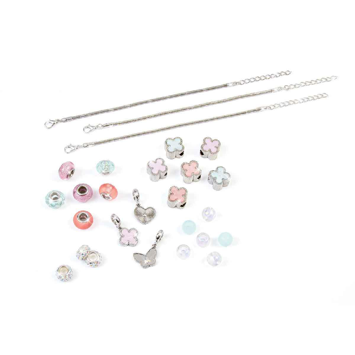 Bộ Làm Vòng Tay Cỏ Bốn Lá May Mắn - Make It Real 1734MIR