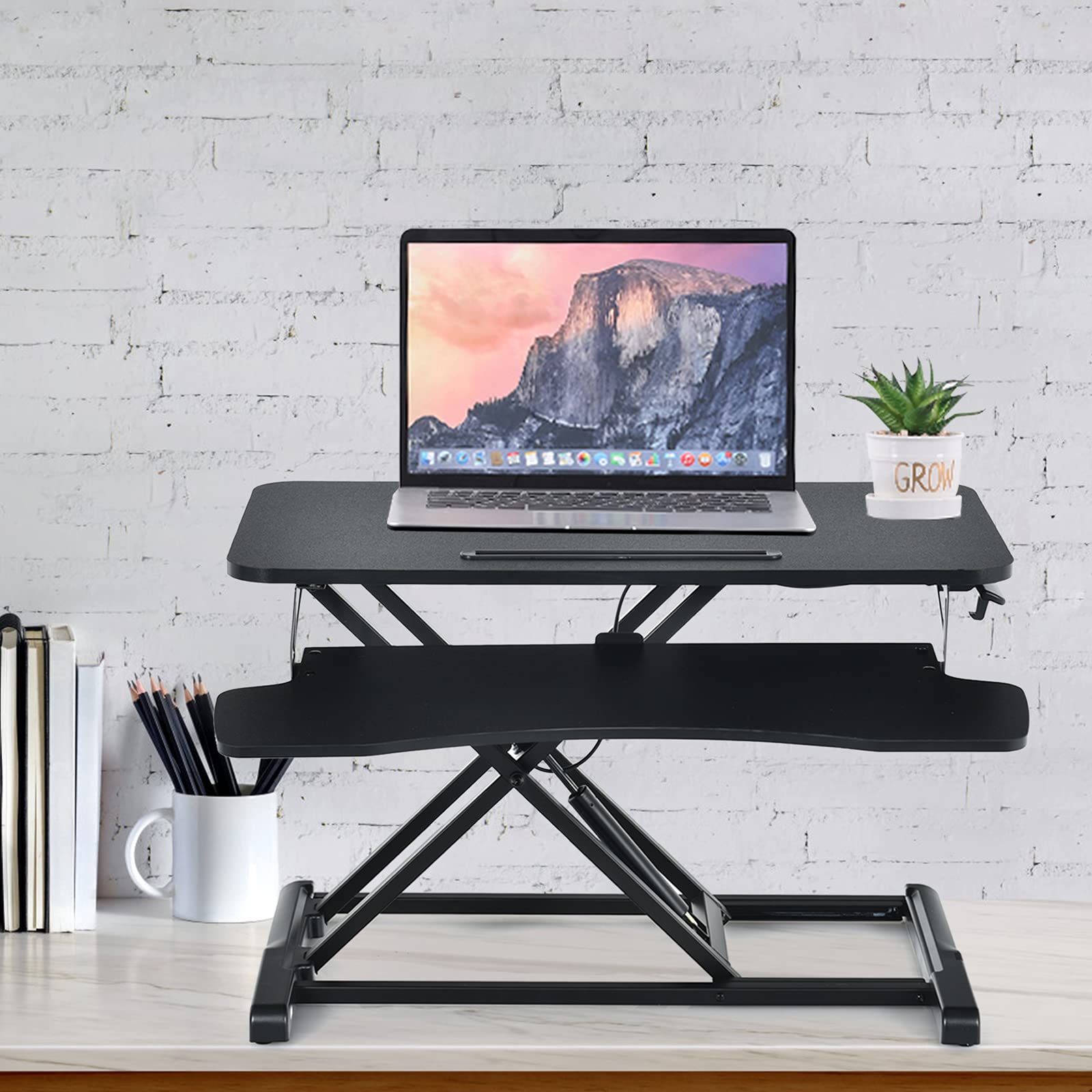 Bộ Bàn Chuyển Đổi Độ Cao Folding Table Adjustable Standing Desk Stand