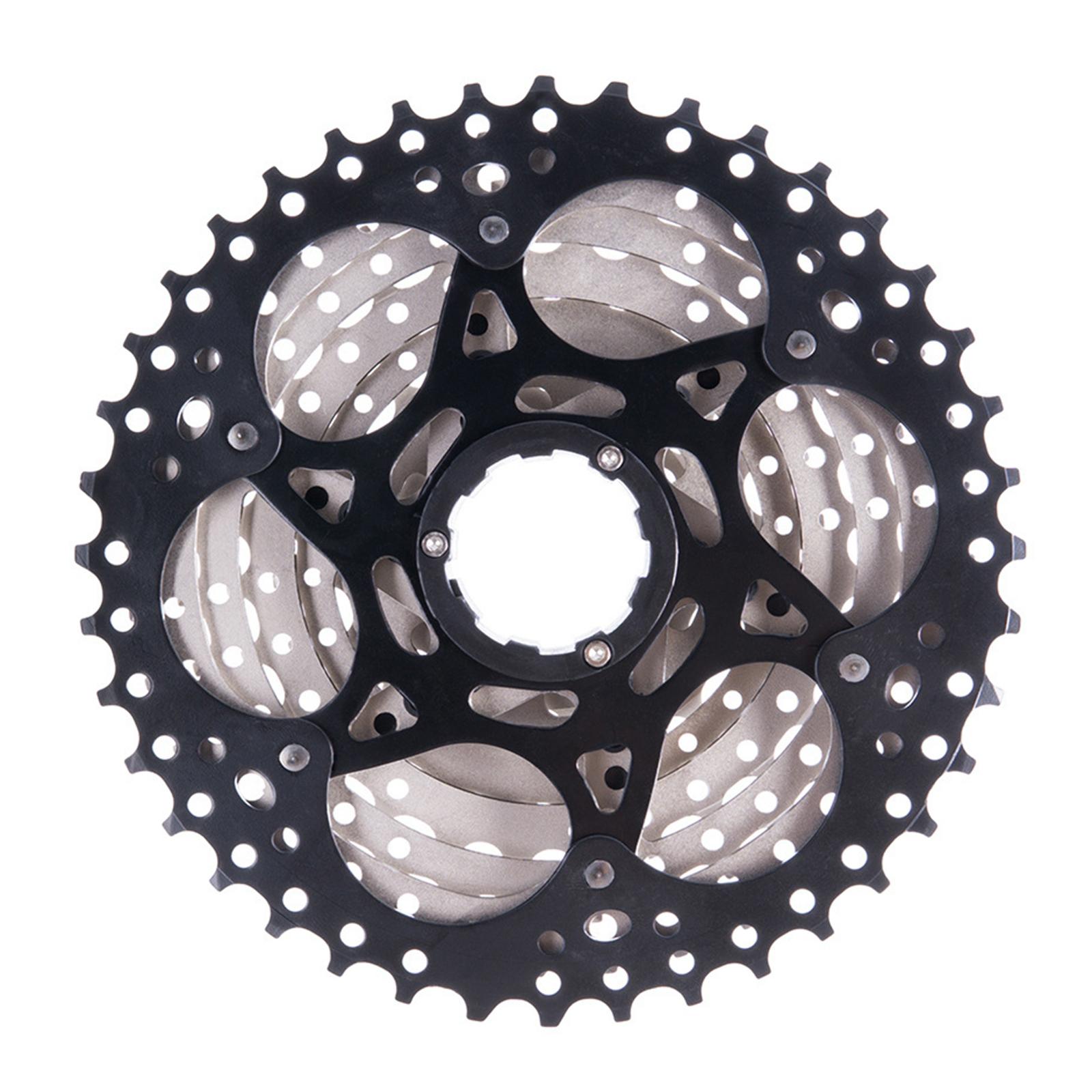 Premium Bike Freewheel 8 9 10 Speed Screw on Flywheel 11-32T/40T/42T Sprocket Repair Component for Mountain Road Bicycle Cycling