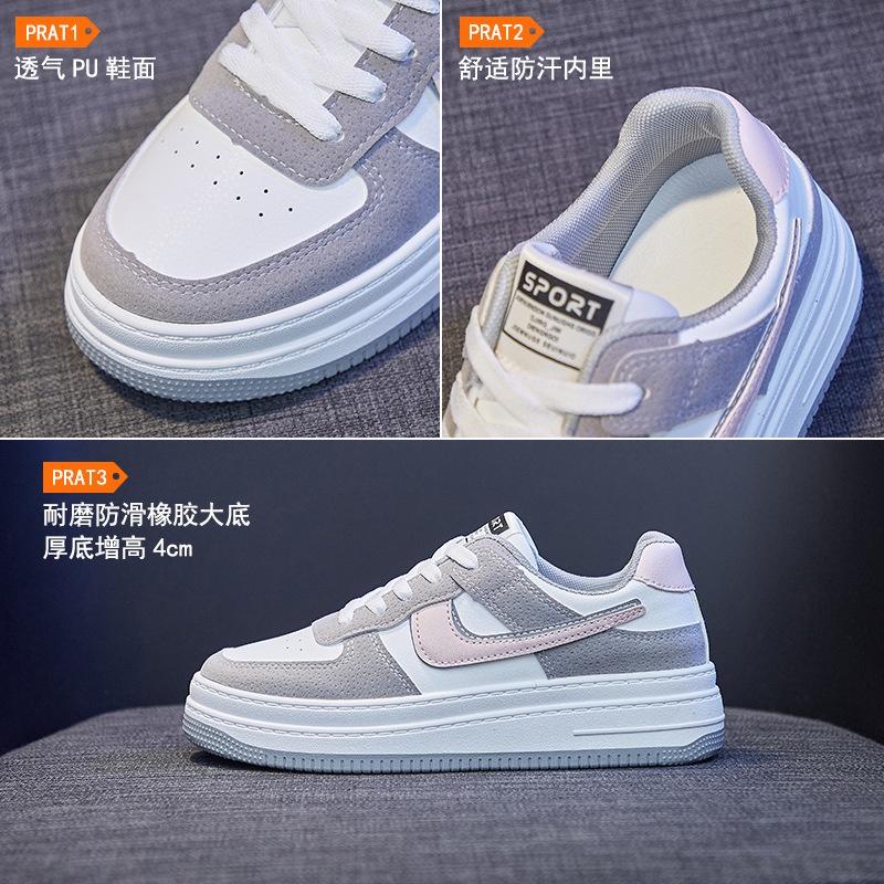 Giày sneaker nữ mẫu mới kiểu dáng thời trang trẻ trung năng động LynLyn Shoes giá tốt (ZK05)