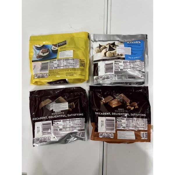 kẹo socola hershey's nuggets Milk/kisses/almond chocolate 289gr- Mỹ - Nuggets milk&amp;almonds