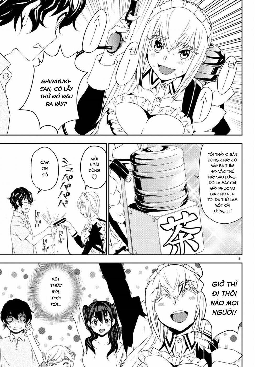 :oshikake maid shirayuki-san chapter 7 18