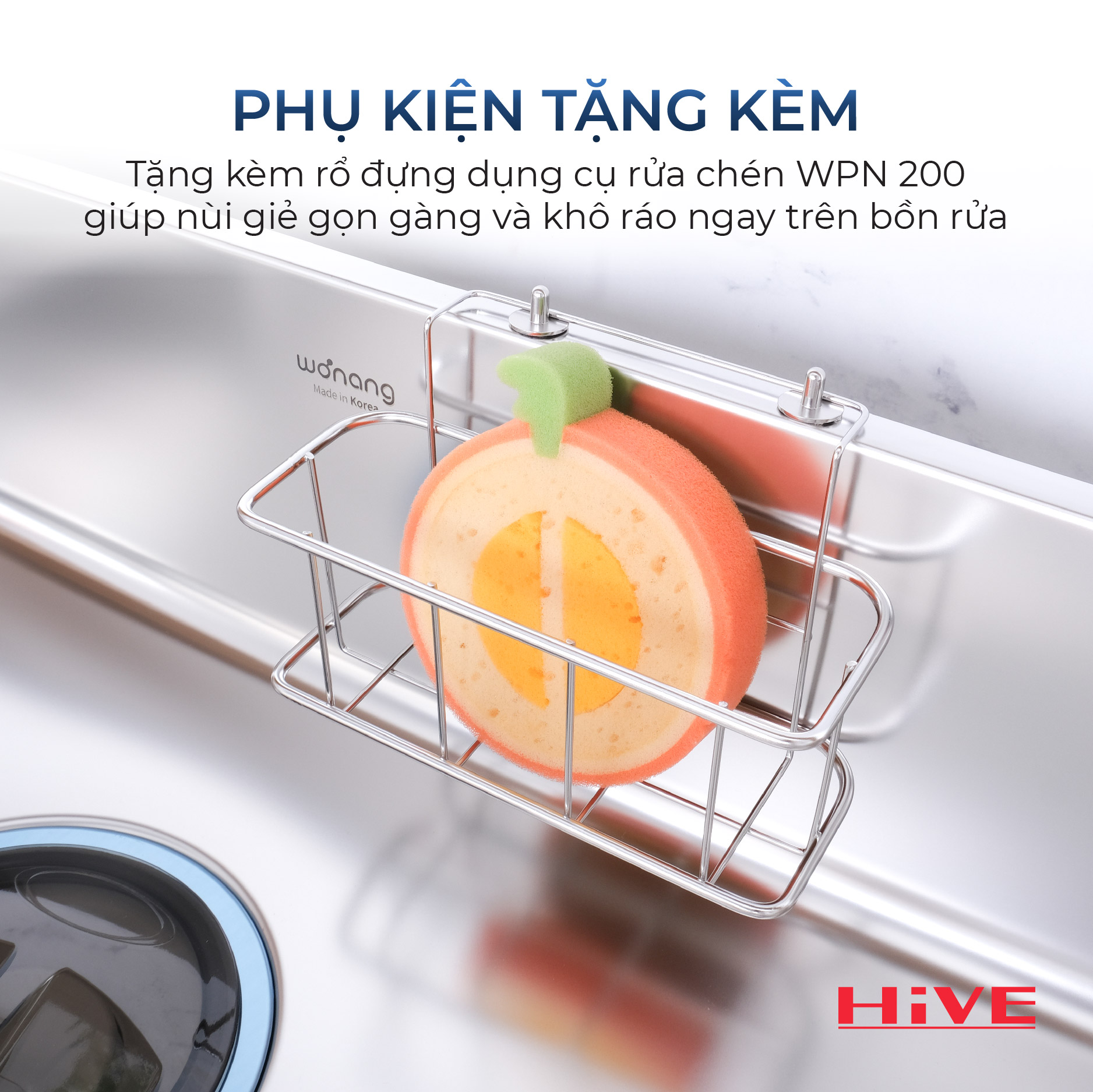 KỆ BỒN RỬA CHÉN INOX DJVW-003